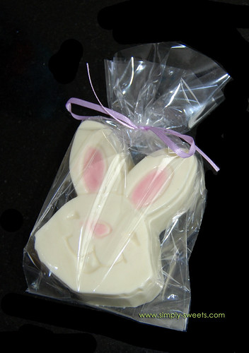 Bunny white chocolate box