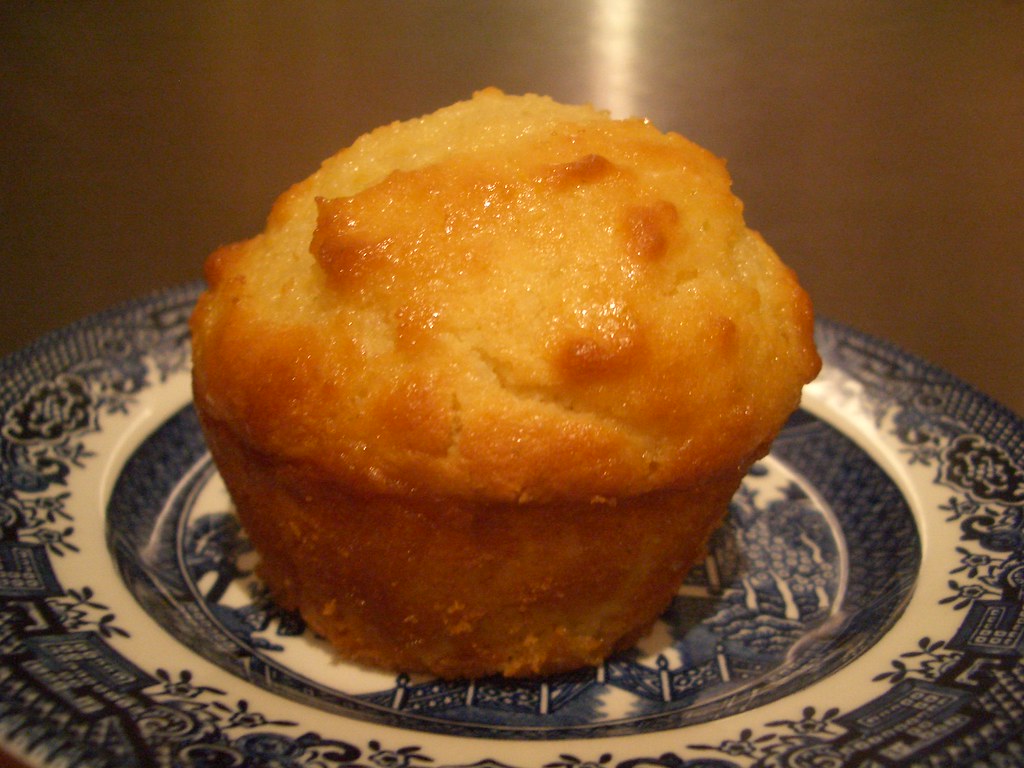 Coconut and Lime Syrup Muffin