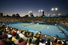 At the Australian Open Tennis 2008, Melbourne.