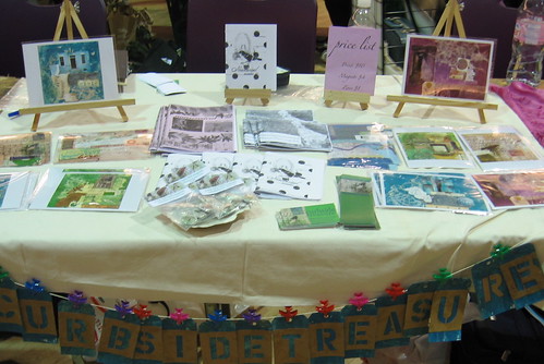 my table at the sf zinefest