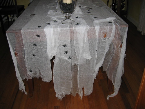 tablecloth closeup