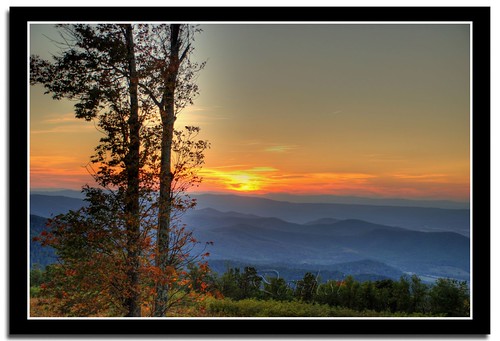 Sunset at Appalachian Trail