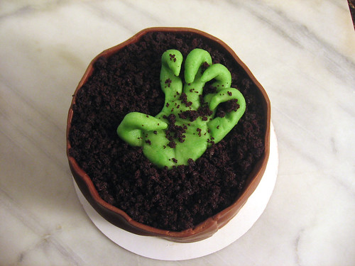 Zombie Hand Cake