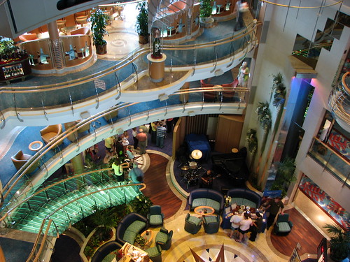 Jewel of the Seas Lobby There were around three to six eateries where you 