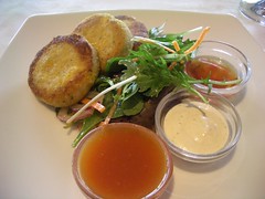 Smoked Cod, Crab & Corn Cakes@High Tide