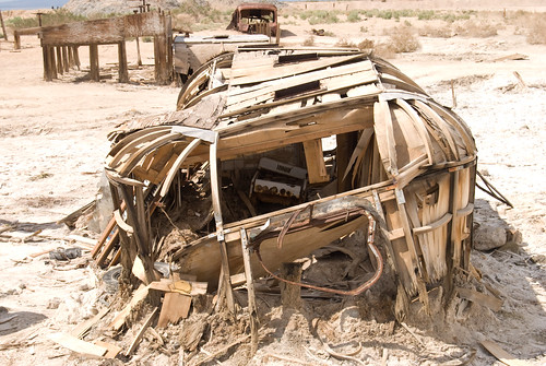 Collapsed structure near the Salton Sea