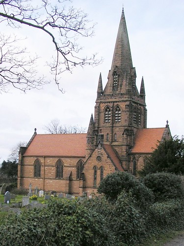 St Bartholomew's Church - red sandstone