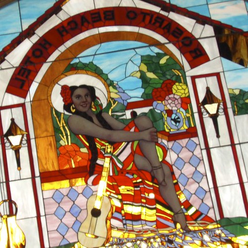 Stained Glass Window, Rosarito Beach Hotel