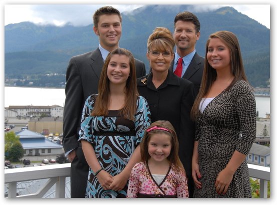 Sarah Palin with Family