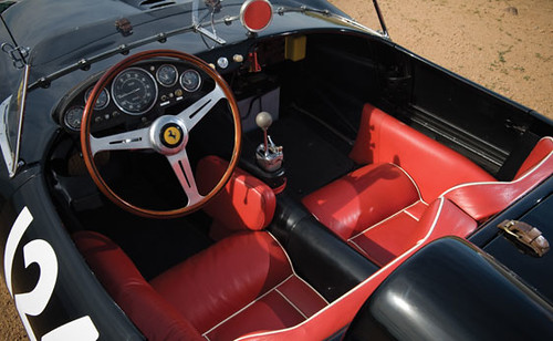 Black 1957 Ferrari Testa Rossa