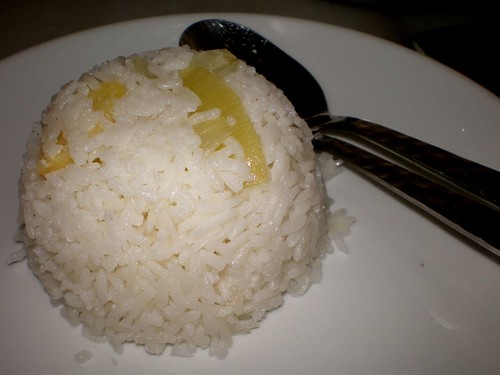 nasi lemak or coconut milk rice