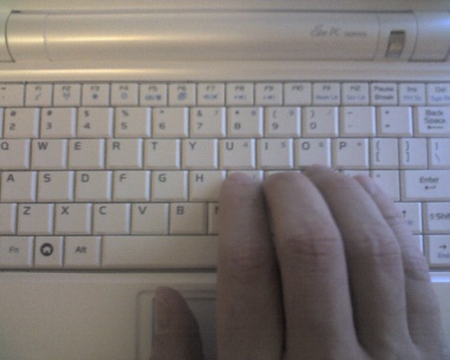 Asus EEEPC 8G keyboard
