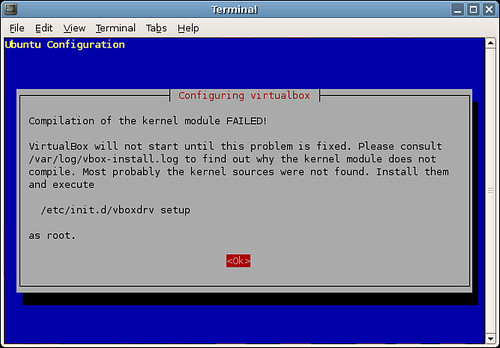 create virtualbox kernel module