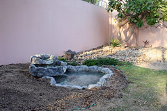 The Oriental Patch's water feature