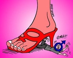 Mujeres al poder por Latuff