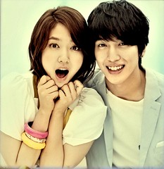 Jung Yonghwa and Park Shin Hye Promotional Polariods for Heartstrings /You’ve Fallen For Me