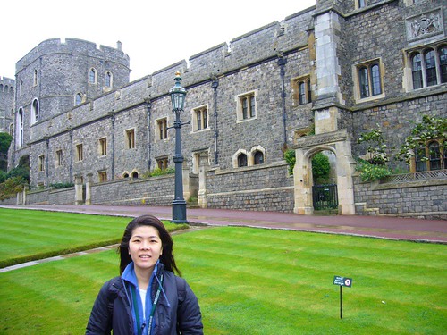 On the grounds of Windsor Castle