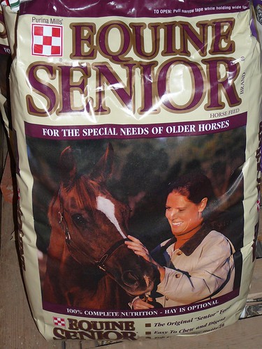 Senior horse food