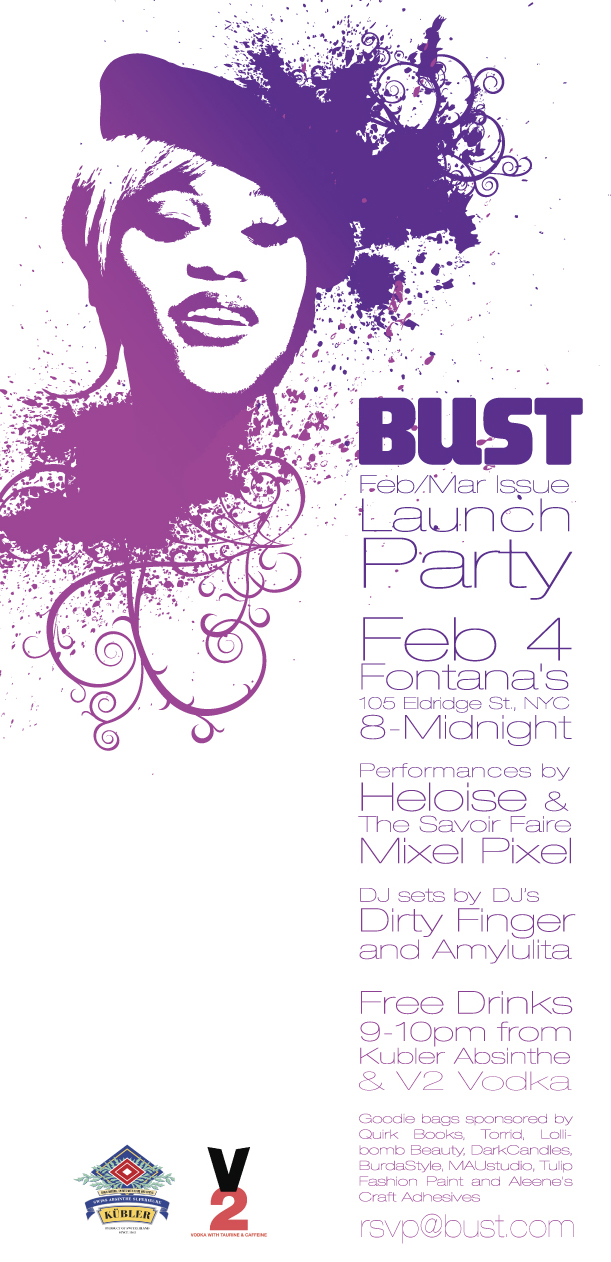 Bust Magazine Release Party