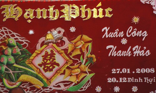 wedding banner When I realised five and a half years ago that Vietnamese 