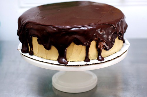 chocolate peanut butter birthday cake