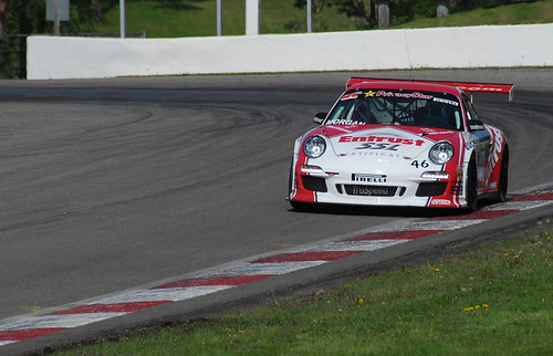 Ron Morgan, TruSpeed Porsche 911 exiting Mosport Turn #10 - #140/365 by PJMixer