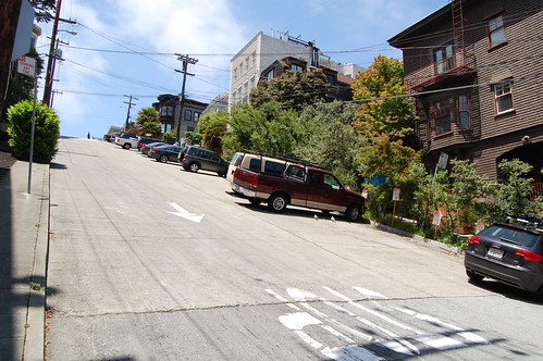 Calle empinada de San Francisco
