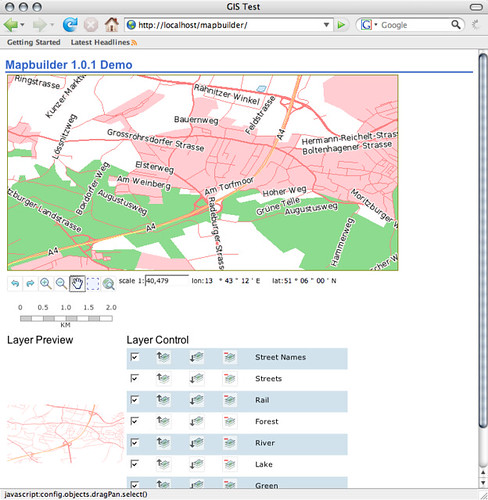 Using the latest stable Community Mapbuilder 1.0.1 release, I managed to get