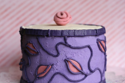 Purple and Pink Cake