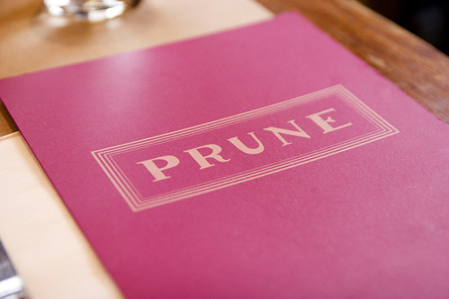 Prune menu