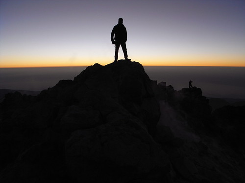 Sunrise on Pico de Teide