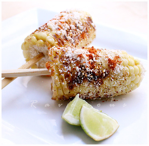 cuban/mexican grilled corn