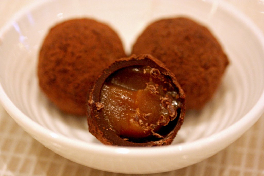 Chocolate truffle innards