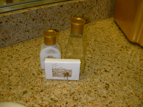 Lotion, soap and shampoo from Flickr
