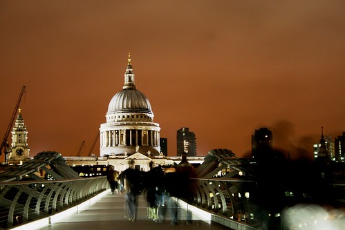 St Paul's at Night. Ghost People