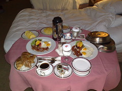 Brian's first room service