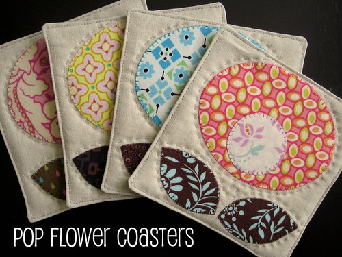 Cute and Colorful Fat Quarter Projects featured by top US sewing blog, Flamingo Toes