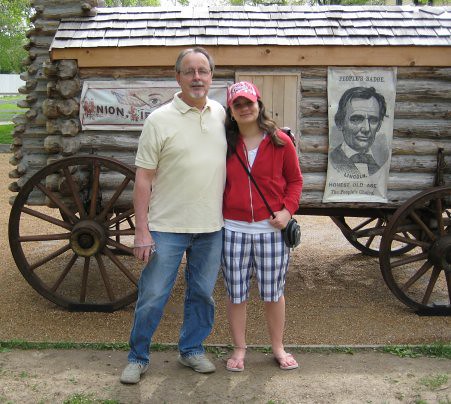 Day 2 - Lincoln's Home-Bill and Tess