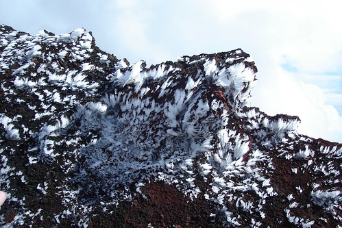 Ice Grows Sideways on Etna