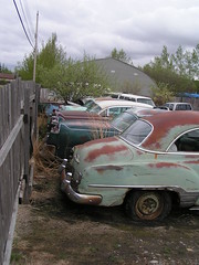 Rusty Car Storage (by Dave_7) http://flickr.com/photos/daveseven/2522577075/