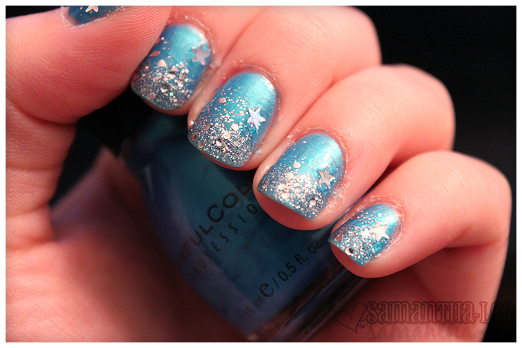 sinful colors - love nails & stars