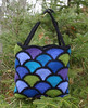 Felted Stained Glass Tote crochet