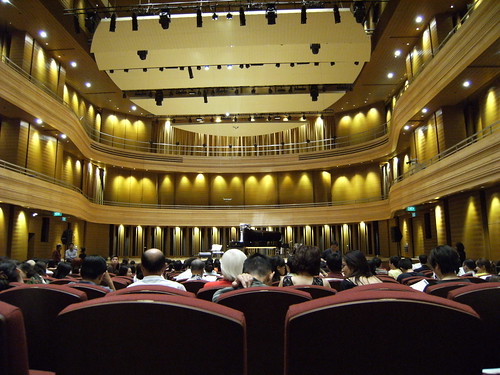 Concert Hall in NUS Yong Siew Toh Conservatory