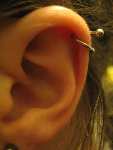 I got the cartilage piercing about 8 