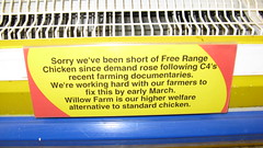 Tesco Sorry about the Chicken