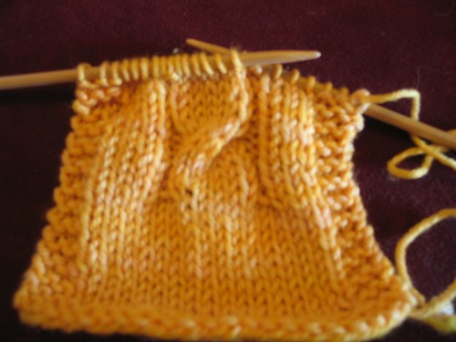 Step 6: Use crochet hook to ladder them back up. Voila!