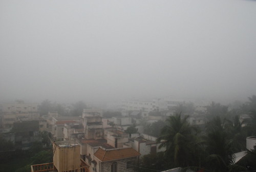Chennai under Fog