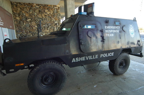 Asheville Police Department emergency response vehicle