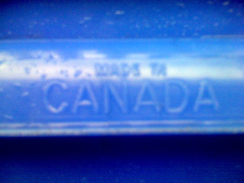 Made in Canada - Boston Recycling Bin Side