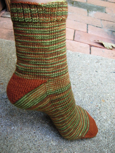 Gusset Heel Basic Sock